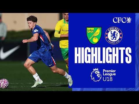 Norwich U18 1-3 Chelsea U18 | HIGHLIGHTS | U18 2025/26