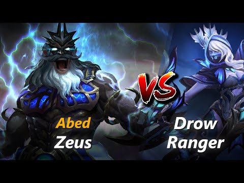 Abed mid Zeus vs Drow Ranger | First 10 minutes