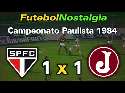 São Paulo 1 x 1 Juventus - 26-09-1984 ( Campeonato Paulista )