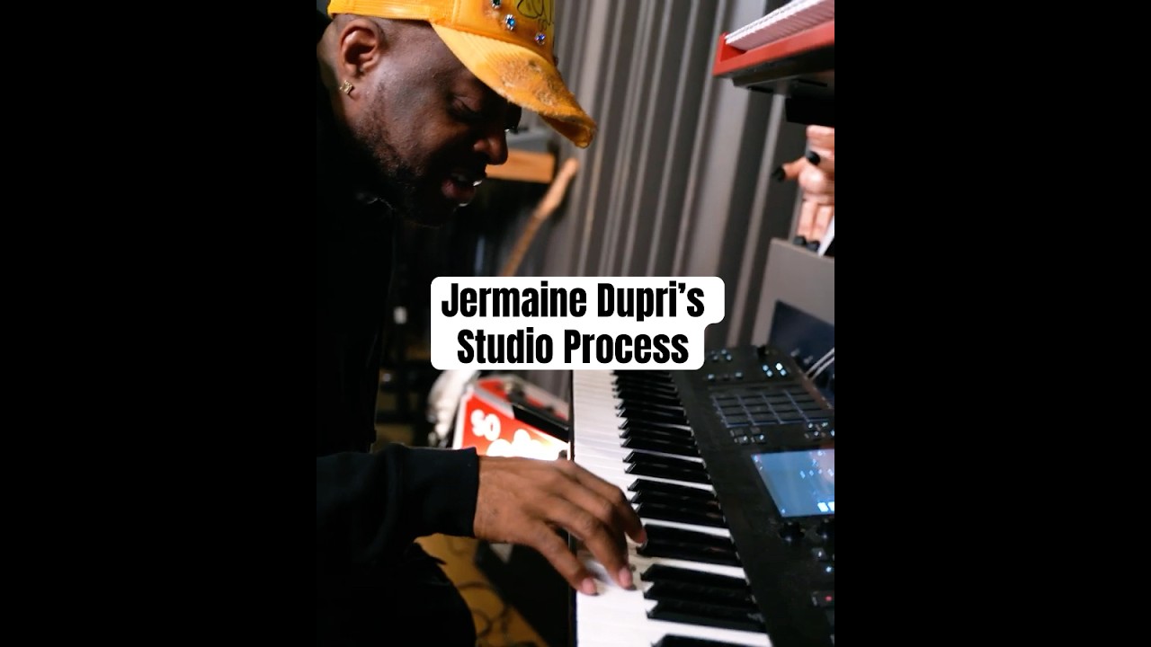 Jermaine Dupri's Studio Process #studiolife #jermainedupri #sosodef #808