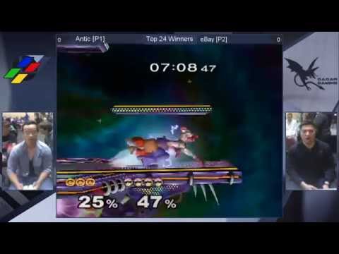 Super SmashNest 7 Top 24 Winners - Antic (Ice Climbers) Vs. eBay (Falcon) - SSBM