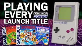 PLAYING EVERY NINTENDO GAME BOY LAUNCH GAME