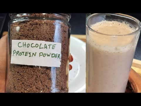How To Make Chocolate Protein Powder | Protein Powder Recipe | Healthy Recipes | Weight Loss Recipe