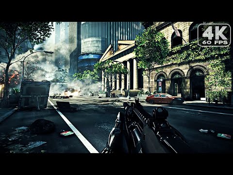 CRYSIS 2 - LOOKS INSANE FOR A 2011 GAME | ULTRA Graphics Gameplay [4K 60FPS HDR]