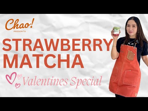 UPGRADE YOUR STRAWBERRY MATCHA LATTE