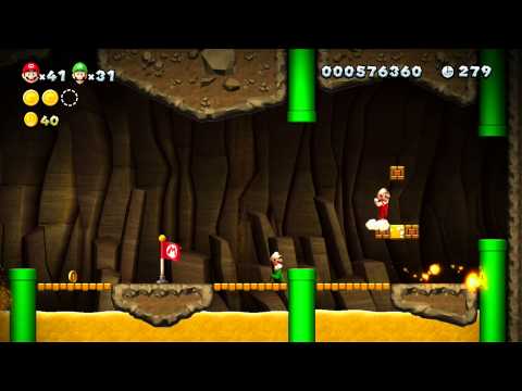 New Super Mario Bros U - 100% Walkthrough Co-op - Parte 03 di 22