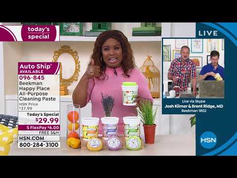 Beekman Happy Place AllPurpose Cleaning Paste with Scent...