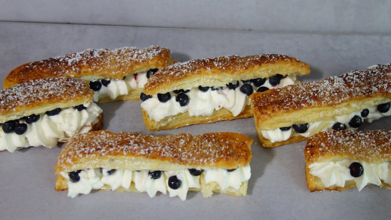 Ciasteczka z ciasta francuskiego – pyszne ciastka bez wysiłku! Ekspresow...