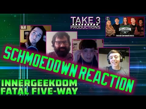 Take 3's Schmoedown Reaction: Innergeekdom Fatal Five-Way (Parks/Haibon/Robinson/Costa/Jordan)