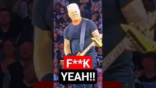 Download lagu JAMES HETFIELD REACTION WHEN EVERYONE IS NAILING IT LIVE (2026) #shorts #metallica mp3