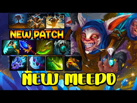NEW PATCH 100MIN+ [ Meepo ] NEW ABILITY UPDATE - CRAZY 34 SAVAGE - THE MOST INTENSE BATTLE - DOTA 2