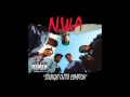 N W A Gangsta Gangsta Straight Outta Compton