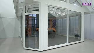 Halle Uterum - Thermo Vinterträdgårdsystem