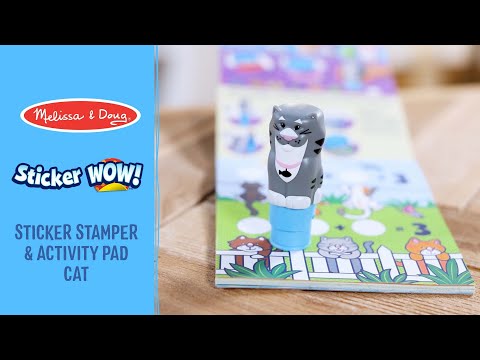 Sticker WOW! Activity Pad Set - Cat