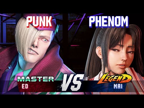 SF6 ▰ PUNK (Ed) vs PHENOM (Mai) ▰ High Level Gameplay