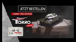 TORRO tank PRO 1/16 RC IS-2 1944 vícebarevná kamufláž - infra IR