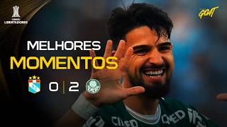 PALMEIRAS DERROTA SPORTING CRISTAL ASSUME LIDERANÇA DO GRUPO NA CONMEBOL LIBERTADORES!
