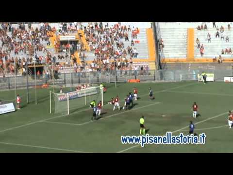 Lega Pro 2010/11, 1^ Giornata, Pisa - Nocerina 1-1 (Servizio VideoNewsTv - pisanellastoria.it)