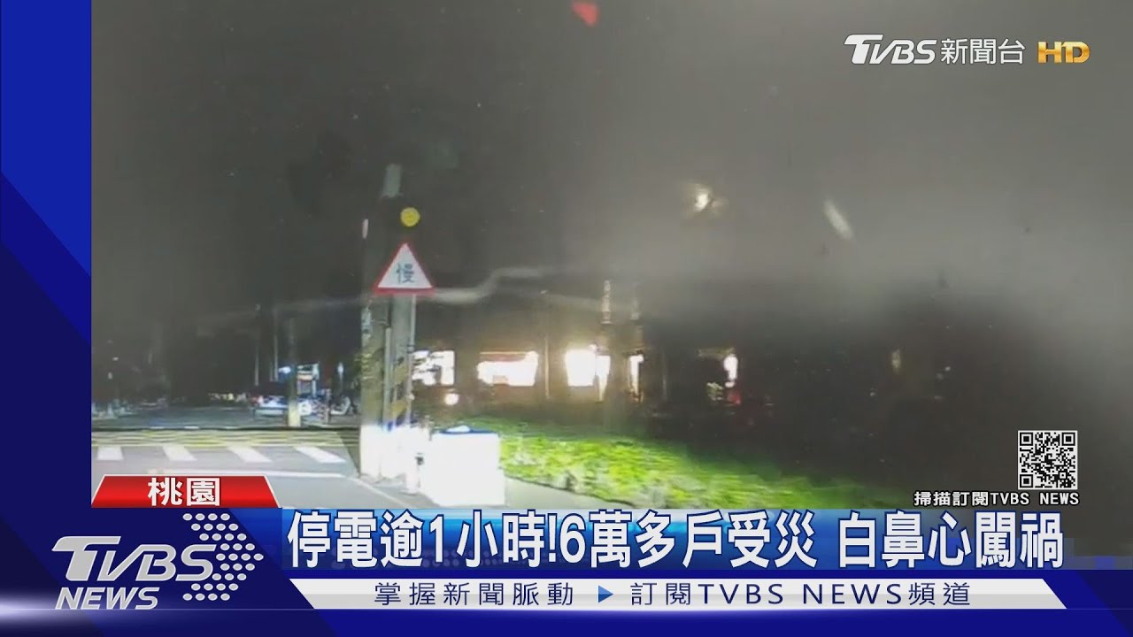 停電逾1小時!6萬多戶受災 白鼻心闖禍