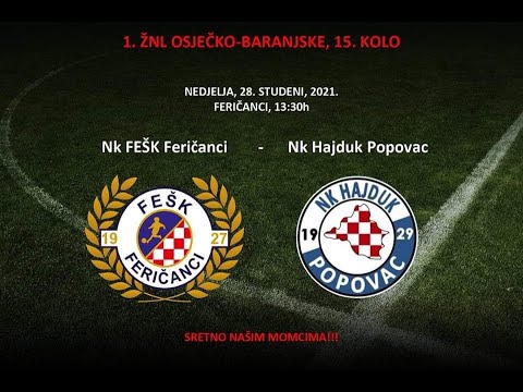 NK FEŠK 3 1 NK HAJDUK POPOVAC
