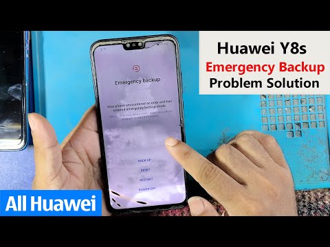 Huawei Y8s Emergency Backup Problem Solution | Huawei JKM-LX1 Emergency Backup Problem Fix Solution✅
