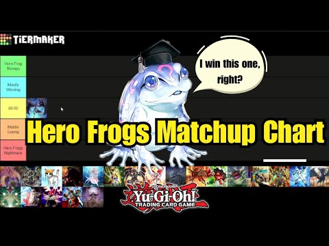 The OFFICIAL Hero Frogs Matchup Chart - YGO Edison Format