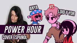 Cover art for FNF - "Power Hour" [Loid, Yor VS Anya] (Español) @miree_music y @Yamin0 Spy x Family Reskin Mod