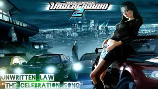 Unwritten Law - The Celebration Song (NFSU2)