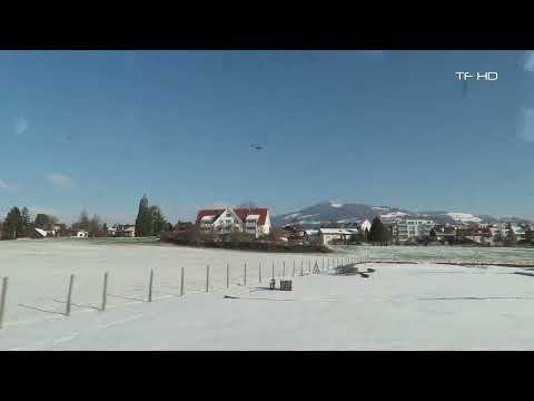 Zug Mitfahrt Niederweningen - Rapperswil , Bubikon - Rüti , Train ride, Viagem de trem