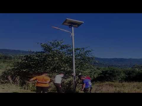 100 Solar street lighting at the Subdivisional HQ, Purul under Senapati district.