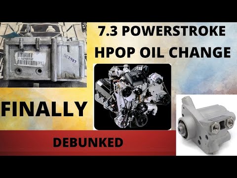 7.3 POWERSTROKE HPOP OIL CHANGE FINALLY DEBUNKED SEE WHY YOU ARE WASTING YOUR TIME ................