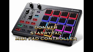 Video thumbnail for Donner STARRYPAD Midi Pad Controller - How to Set Up & Use With Your iPad by The Sound Test Room