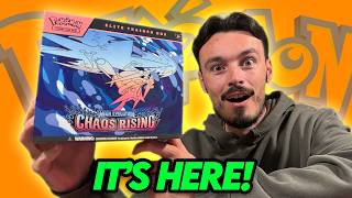 Pokemons NEW Set Chaos Rising Is Here! Pokedex Binder Upgrades