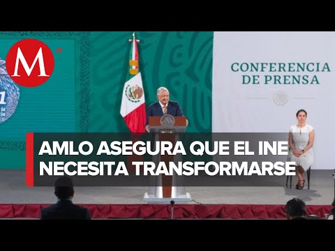 AMLO rules out the disappearance of the INE