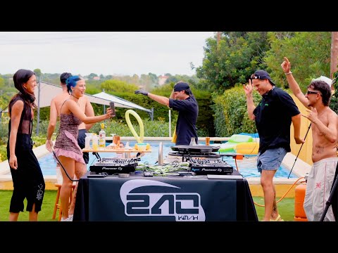 RAMIRO LOPEZ F2F ADRIAN MILLS F2F CLOUDY F2F FUMI CHEFLOPEZ POOL PARTY WITH  @cocinaconchia