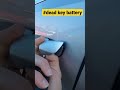Open a car door with dead/no battery remote key.