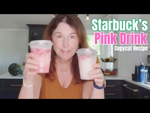 Starbuck's Pink Drink Copycat Recipe | Easy & Refreshing