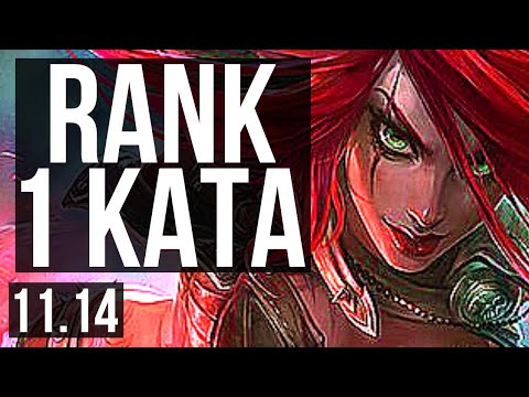 KATARINA vs NEEKO (MID) | Rank 1 Kata, 5/1/7, 1.9M mastery, 1000+ games | KR Challenger | v11.14