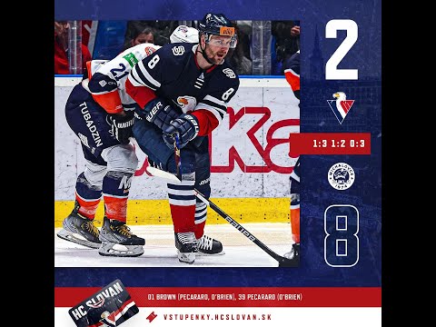 HIGHLIGHTS // HC SLOVAN Bratislava vs HK Dukla Ingema Michalovce (2:8)