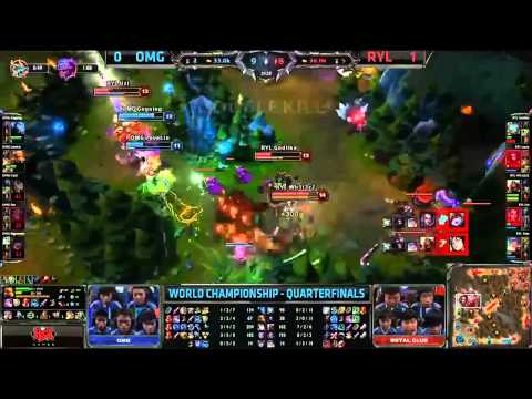 Royal Club vs OMG Game 2, RYL Uzi Vayne Mechanics