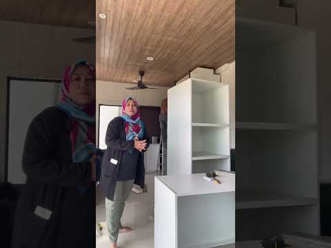 Part 1 Progress Kitchen Cabinet NUSACINTA SETIA FONTAINES