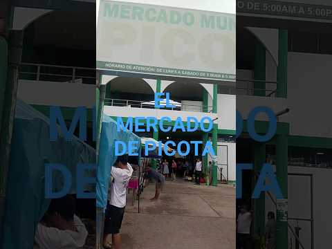 Conozca el MERCADO MUNICIPAL de Picota, San Martín-Perú. #1ra