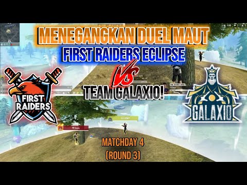 MENEGANGKAN 1 VS 1 FIRST RAIDERS ECLIPSE VS TEAM GALAXIO! FFML Season 5 Divisi 1 Day 4 (Match 3)