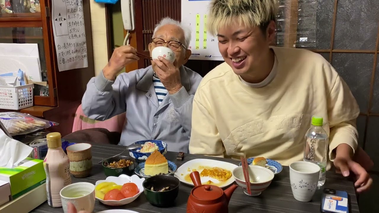 孫が大阪から帰ってきた！