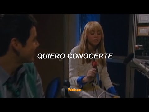 [ Hannah Montana ] - I Wanna Know You (feat. David Archuleta) // Español