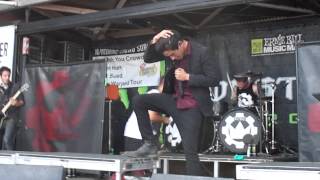 Crown the Empire -"Initiation" Live Charlotte Warped Tour 2014