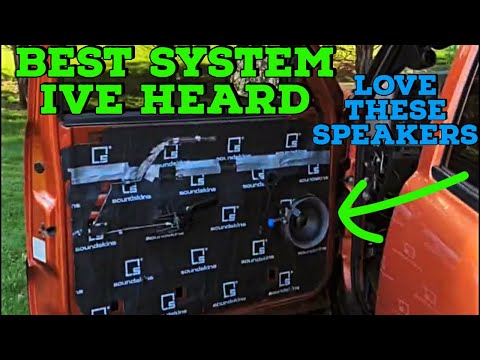 Infinity Kappa Perfect 600 6.5" Component Speaker Install in the Avalanche