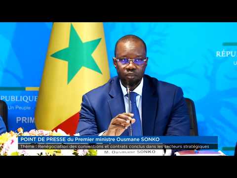Urgent - ousmane sonko face à la presse