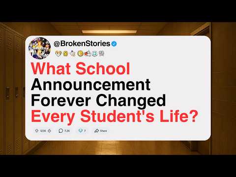 What School Announcement Forever Changed Every Student's Life? [FULL STORY]