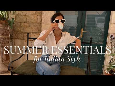 5 Summer Essentials Every Italian Owns